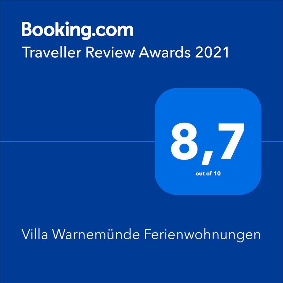 Villa Warnemuende Ferienwohnungen Rostock Eksteriør billede